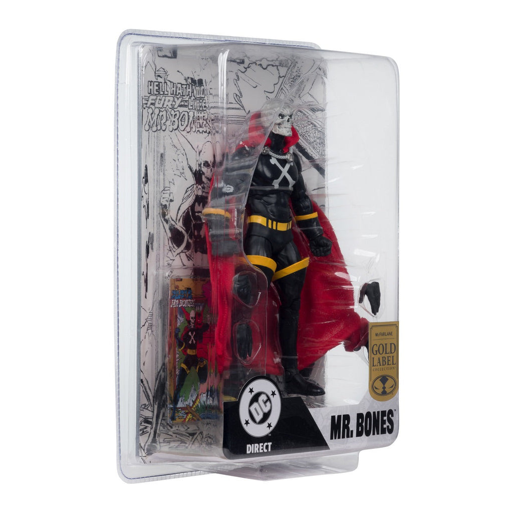 DC Multiverse Gold Label Mr. Bones w/Lithograph (Infinity Inc #16)