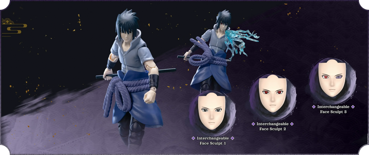 Blokees Naruto Classic Class 04 Sasuke Uchiha