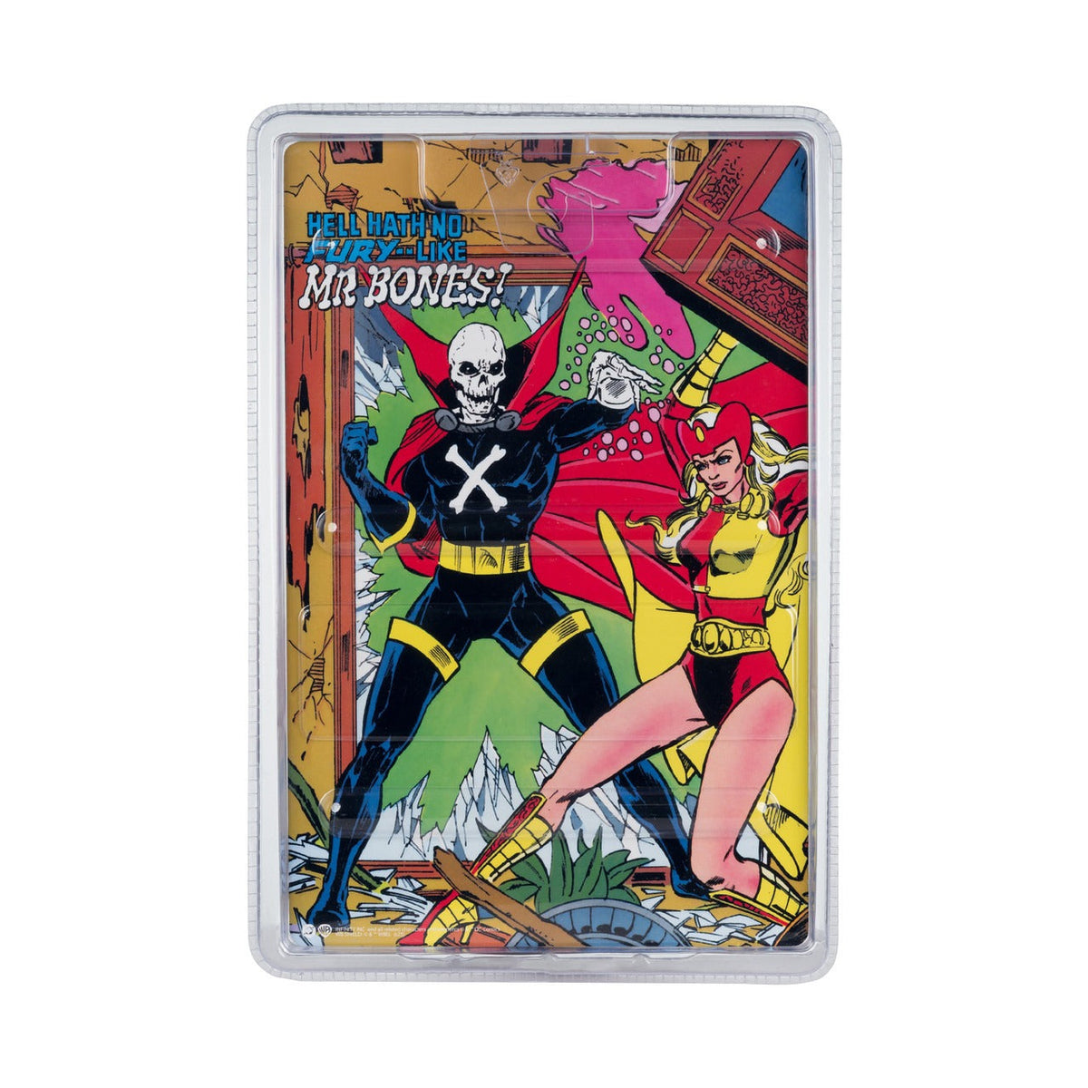 DC Multiverse Gold Label Mr. Bones & Obsidian w/Lithograph (Infinity Inc #16) SET OF 2