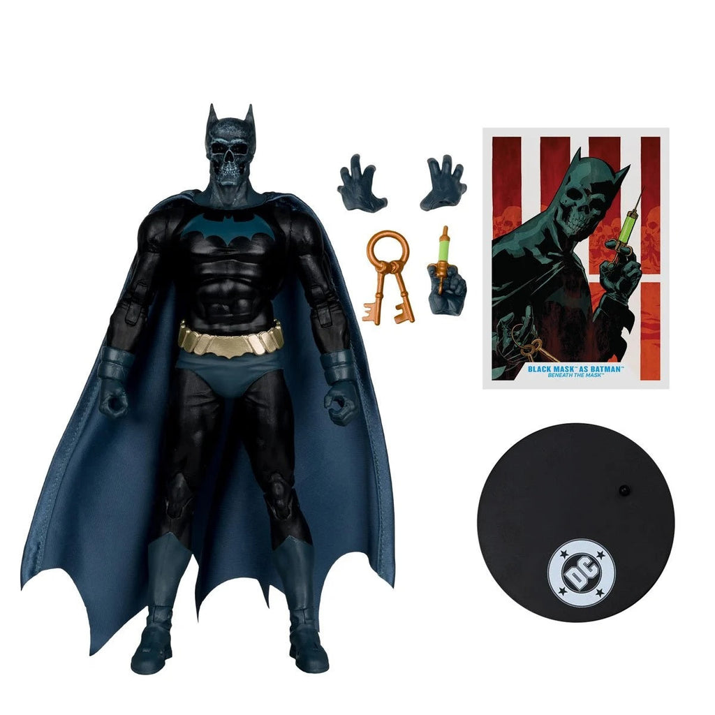 DC Multiverse Black Mask as Batman (Beneath the Mask)