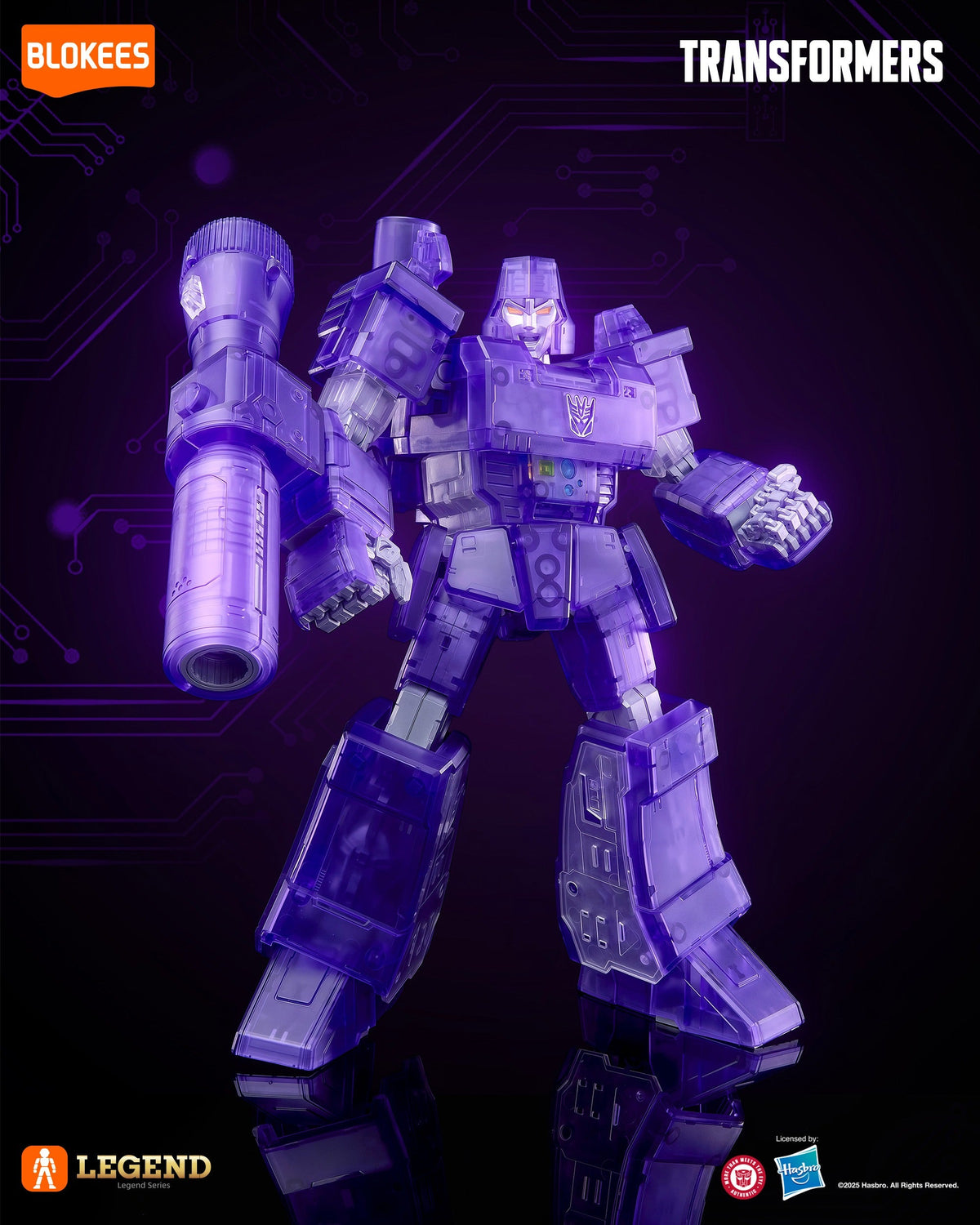 Blokees Action Edition 02 G1 Megatron (Energy Explosion Version)