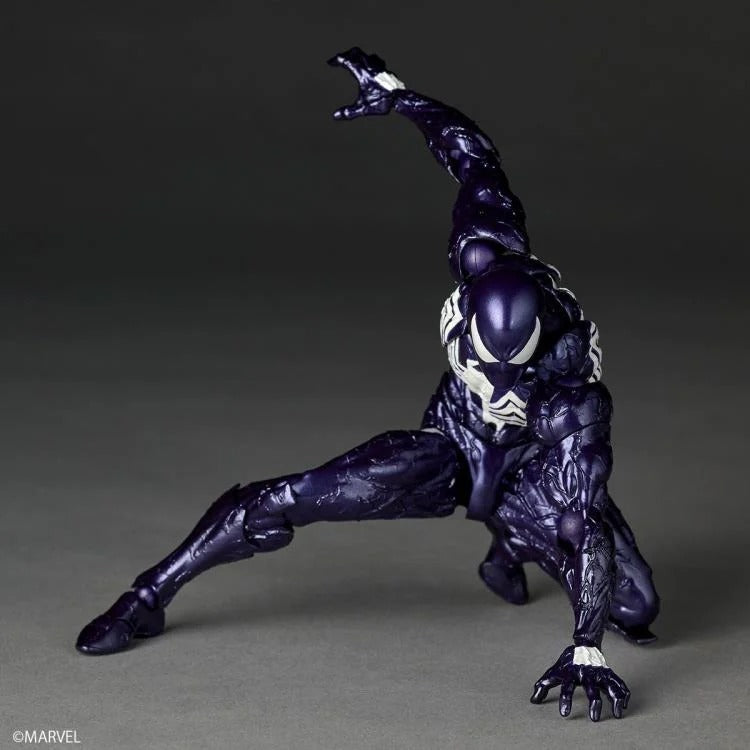 Marvel Comics Amazing Yamaguchi Revoltech NR106 Symbiote Suit Spider-Man (Purple Version)