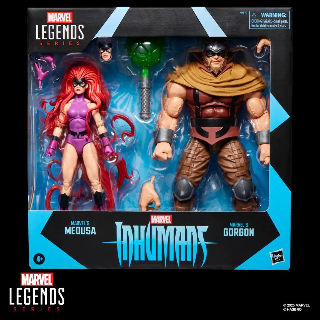 Marvel Legends Series Inhumans Medusa & Gorgan
