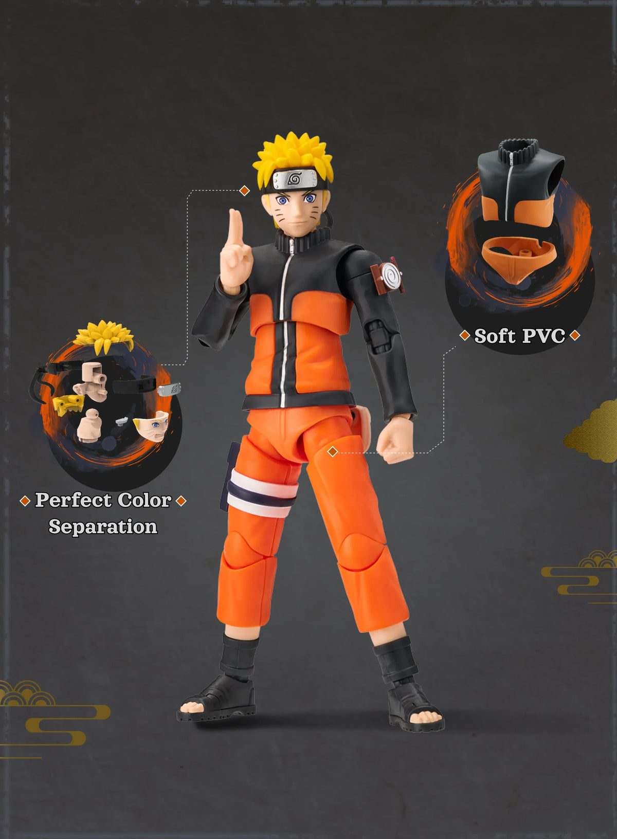 Blokees Naruto Classic Class 02 Naruto Uzumaki