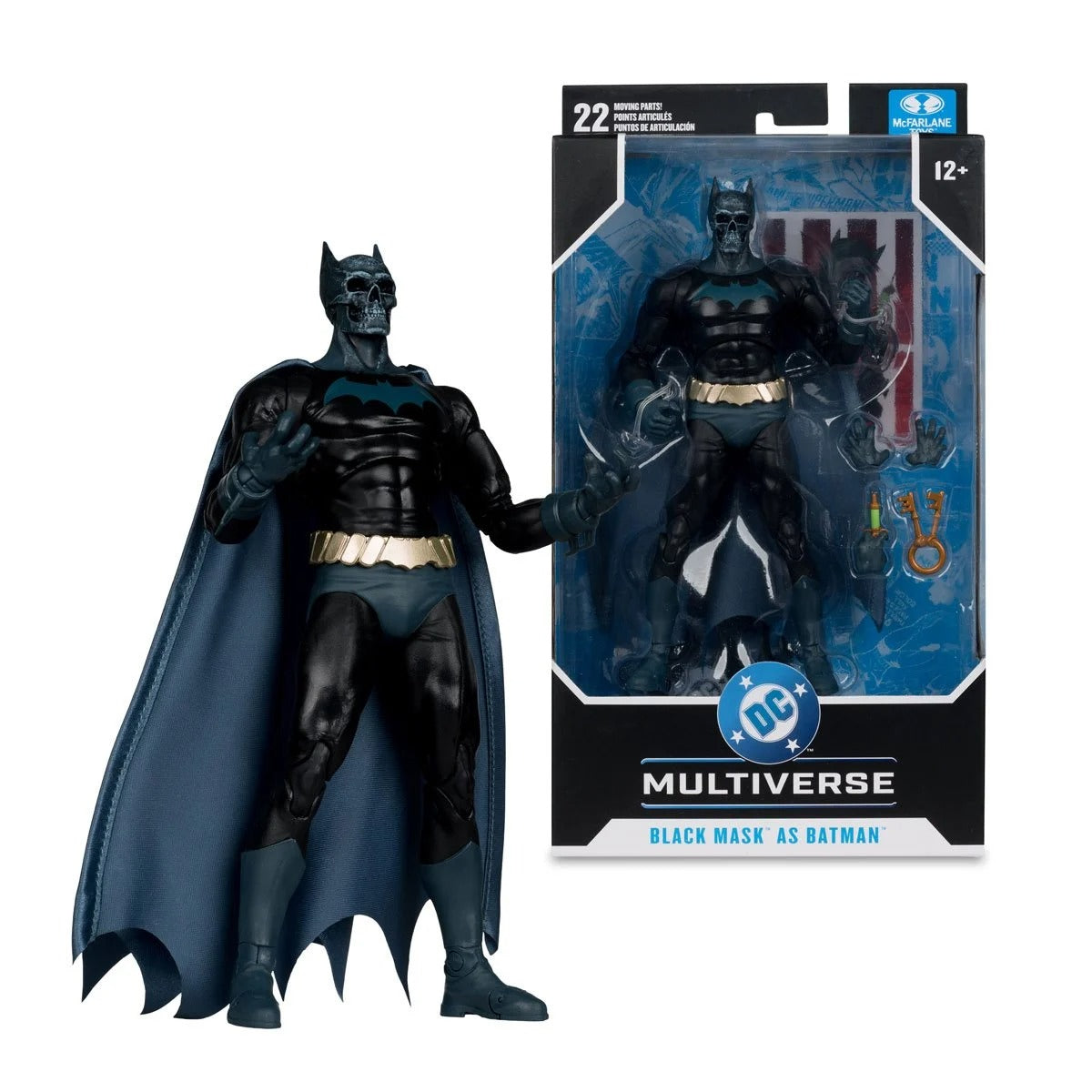 DC Multiverse Black Mask as Batman (Beneath the Mask)