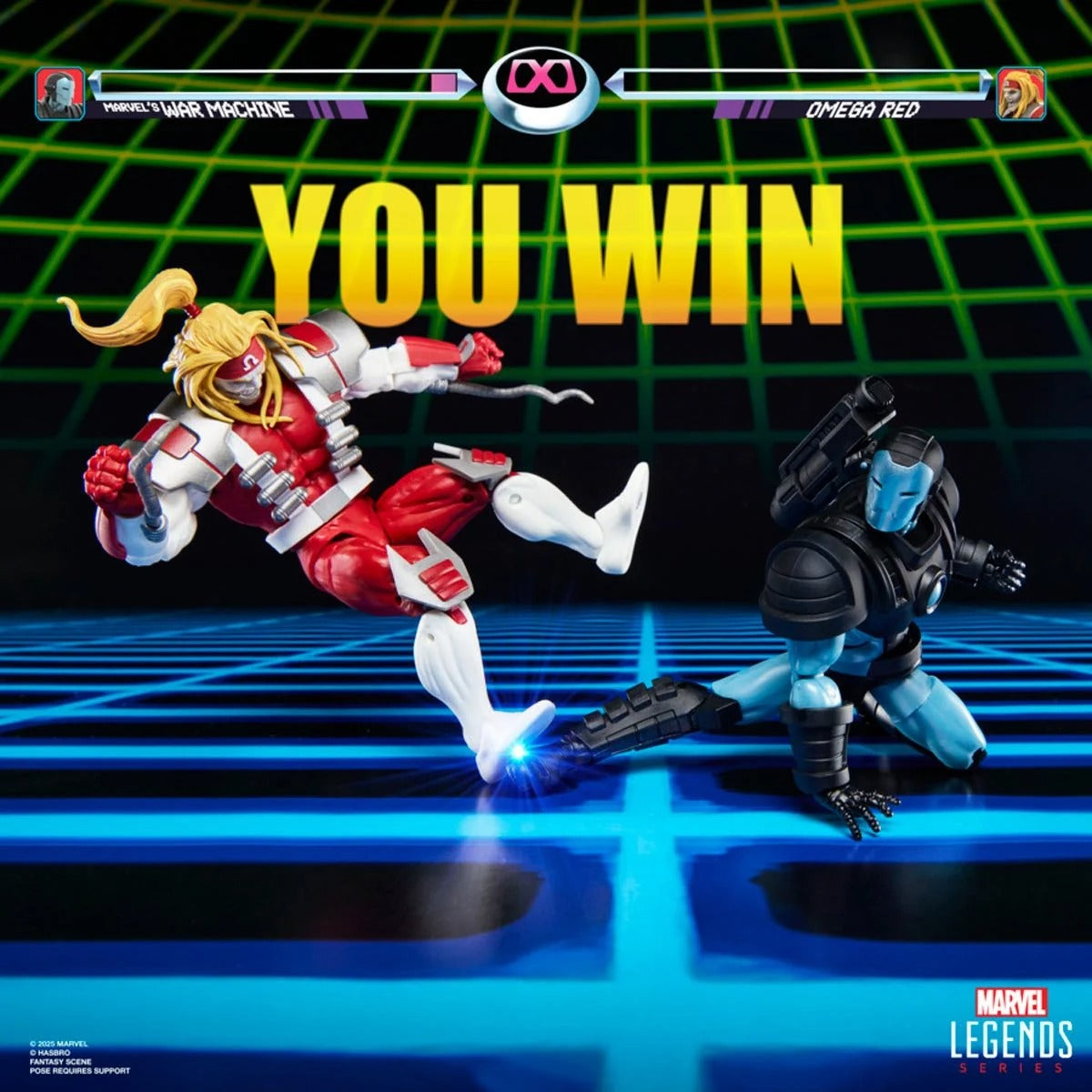 Marvel Legends Series Gamerverse Exclusive War Machine vs Omega Red