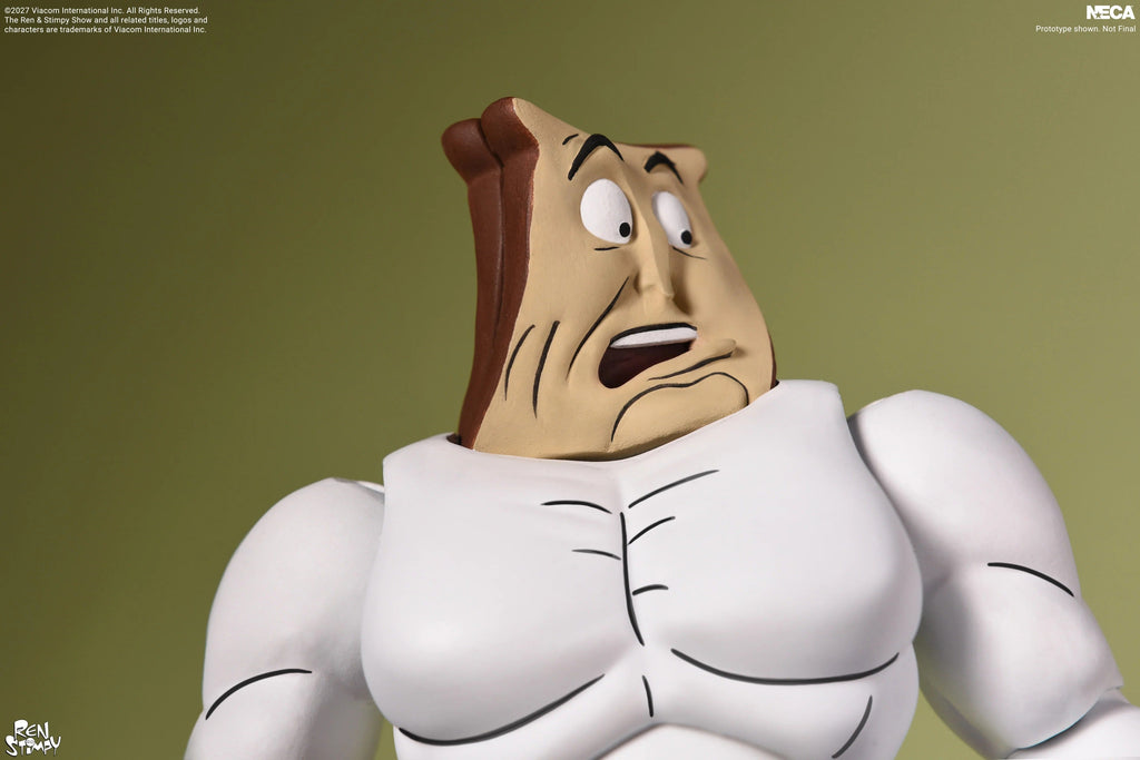 NECA The Ren & Stimpy Show Ultimate Powdered Toast Man