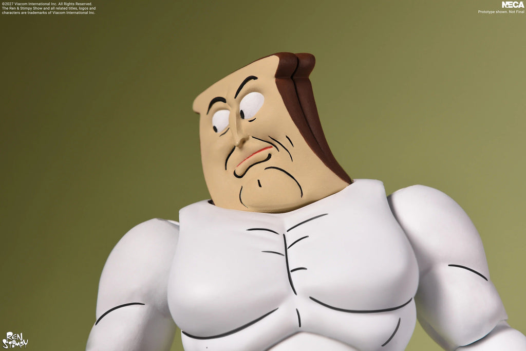 NECA The Ren & Stimpy Show Ultimate Powdered Toast Man