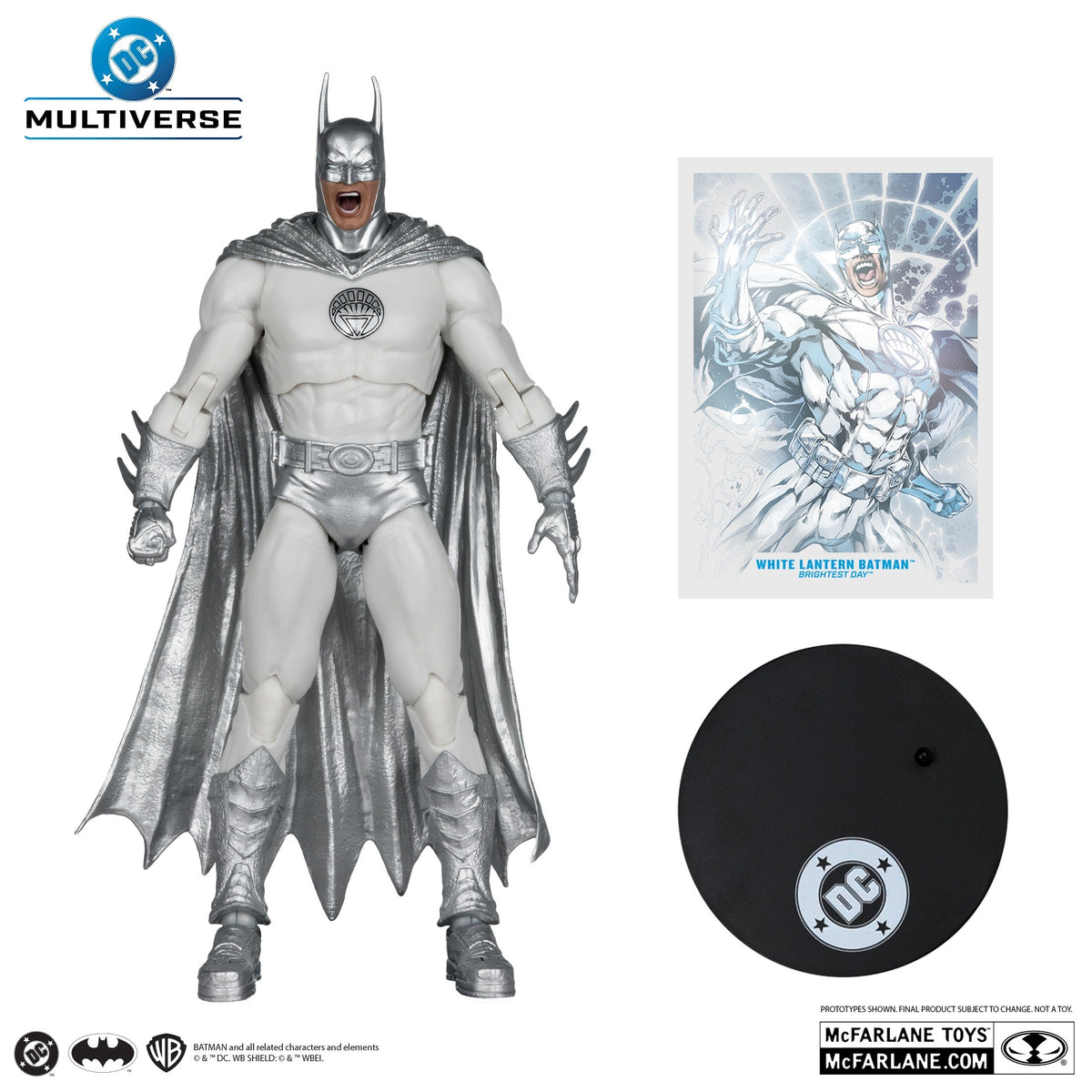 DC Multiverse Red Platinum Batman White-Lantern Batman (Brightest Day)