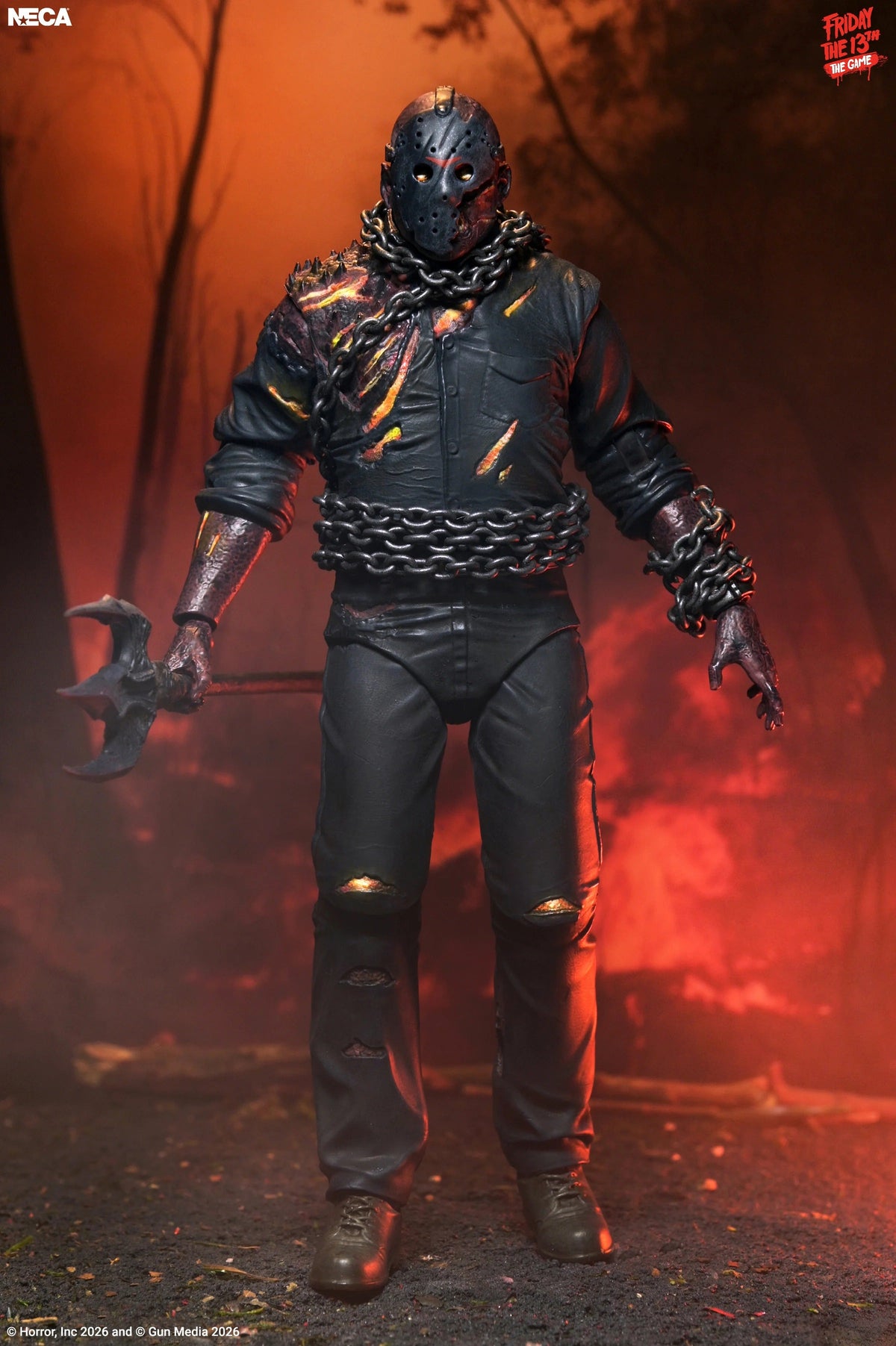 NECA Friday the 13th The Game Ultimate Savini Jason