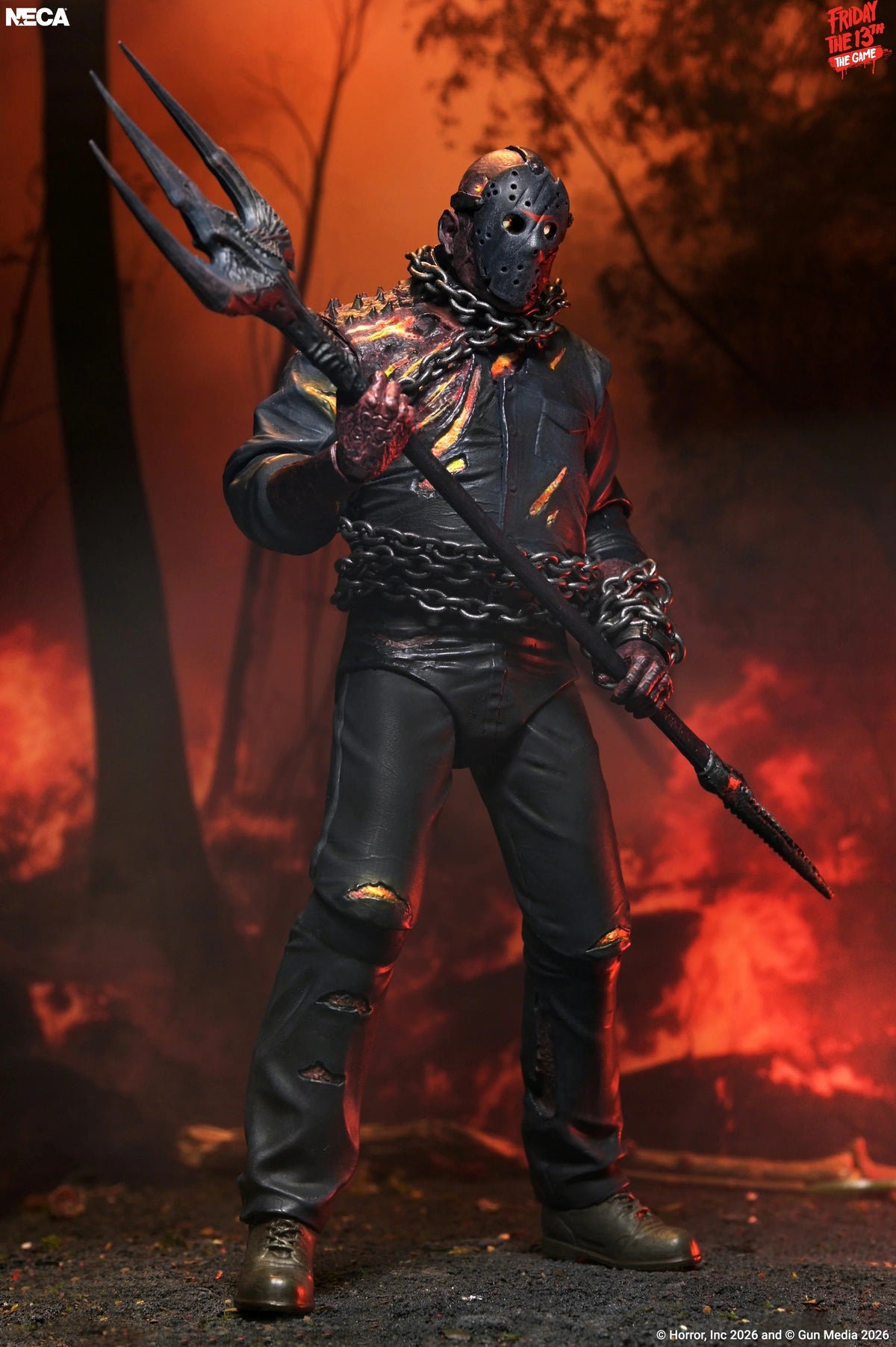 NECA Friday the 13th The Game Ultimate Savini Jason