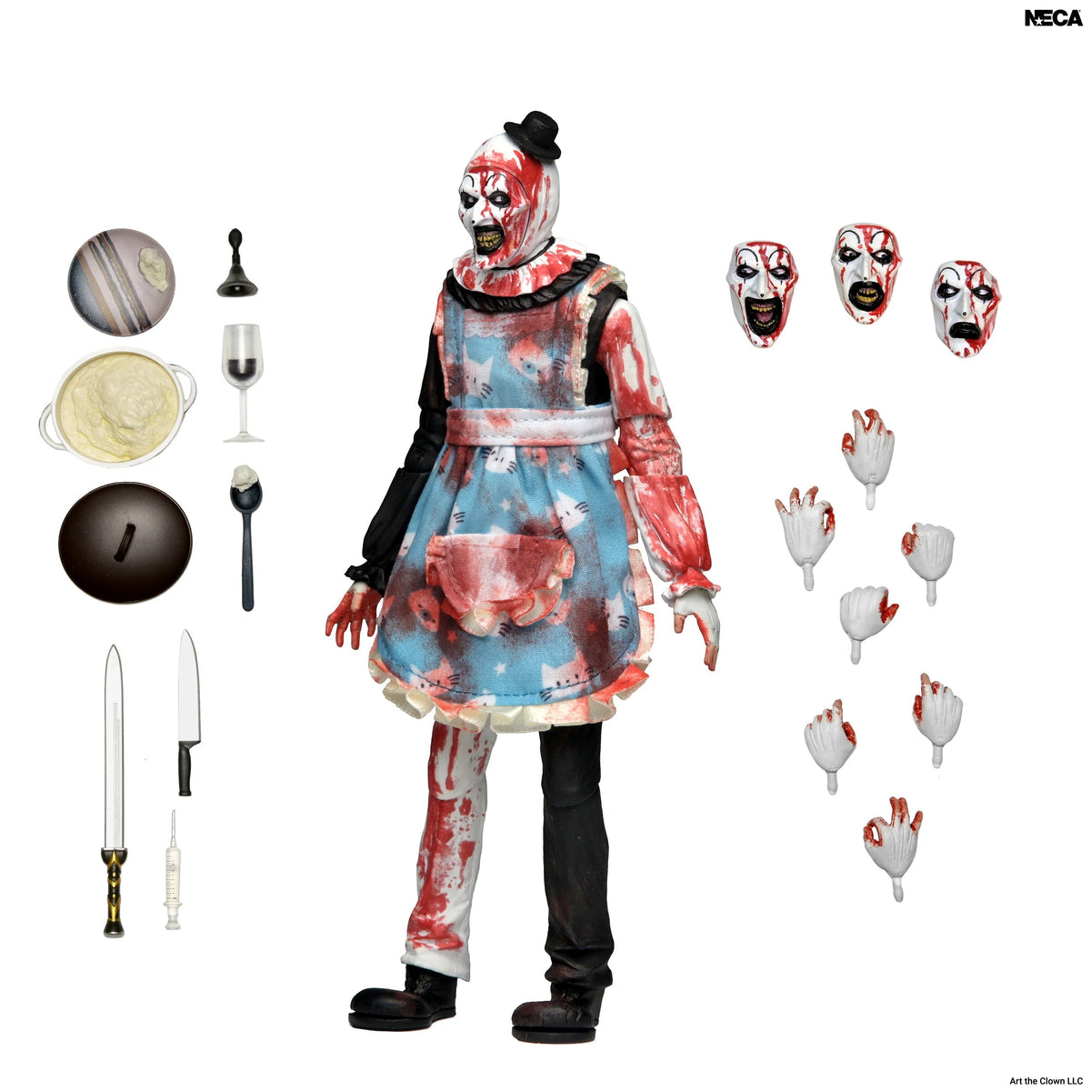 NECA Terrifier 2 Ultimate Thanksgiving Art the Clown