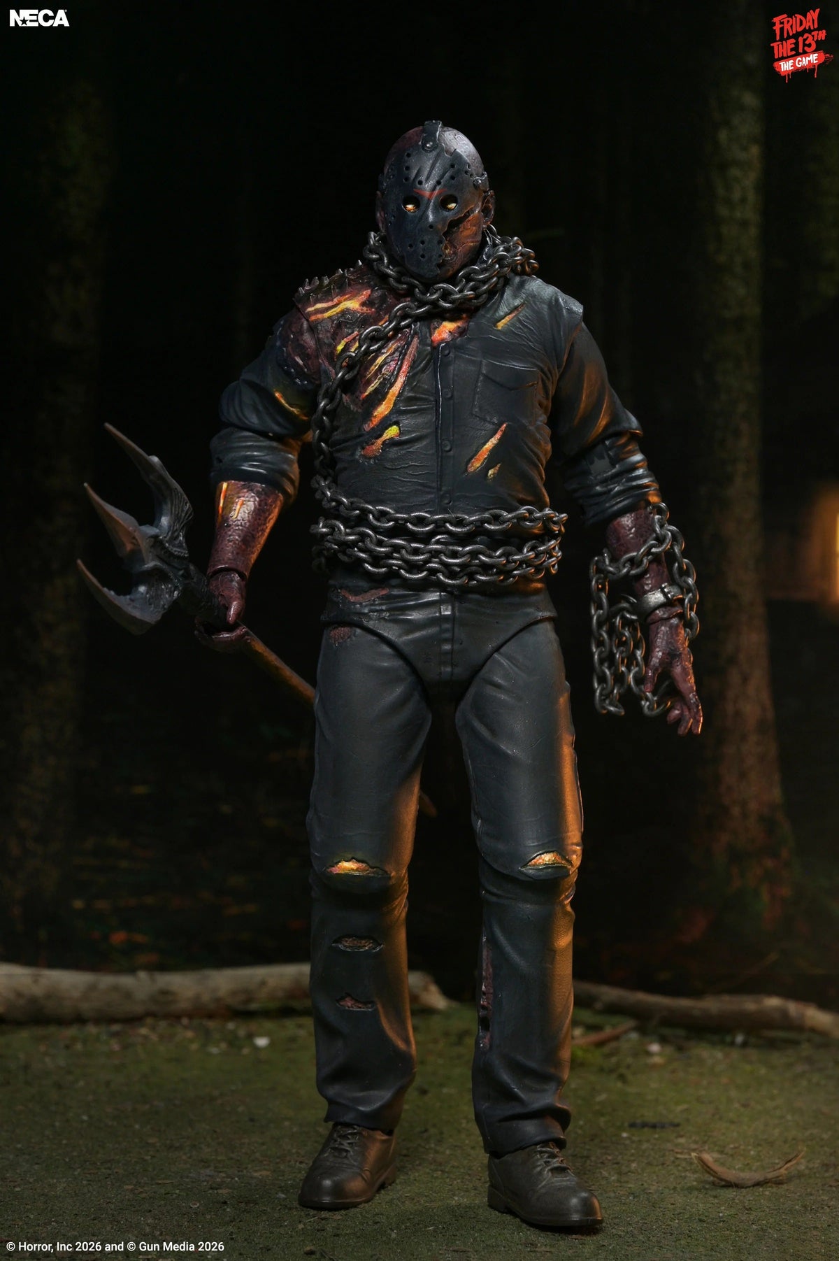 NECA Friday the 13th The Game Ultimate Savini Jason