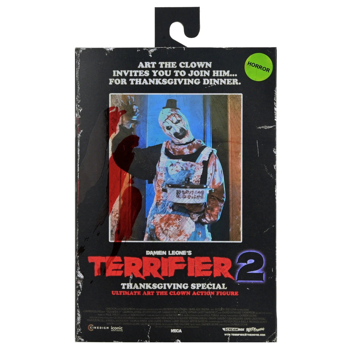 NECA Terrifier 2 Ultimate Thanksgiving Art the Clown