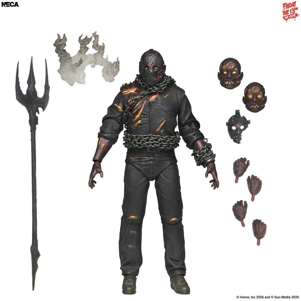 NECA Friday the 13th The Game Ultimate Savini Jason