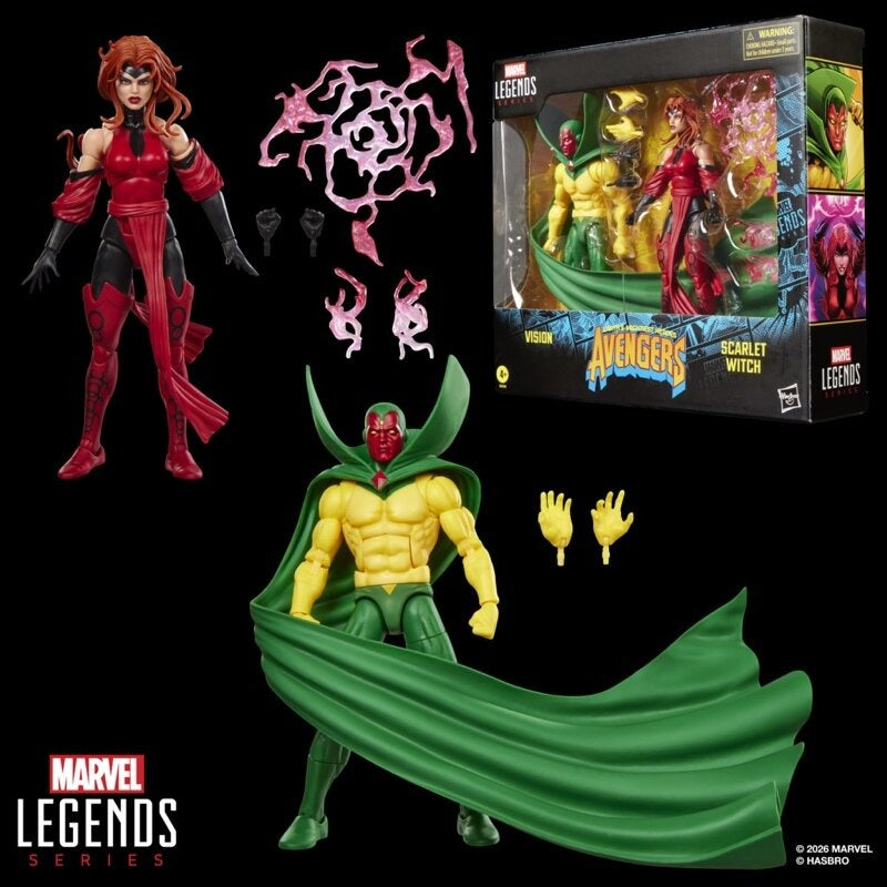 Marvel Legends Series Vision & Scarlet Witch (Avengers Crossing)