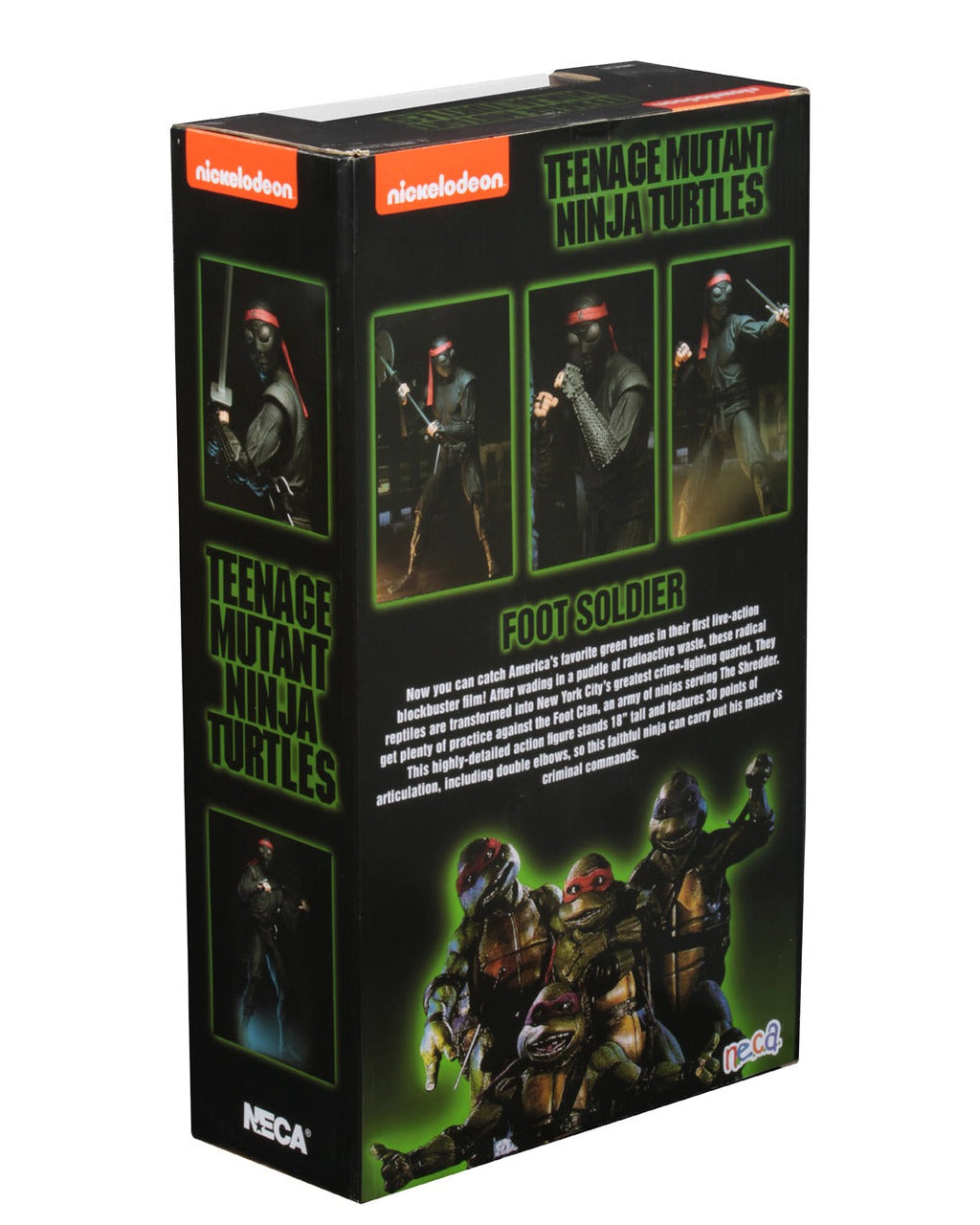 NECA Quarter Scale Teenage Mutant Ninja Turtles 1990 Movie Foot Soldier