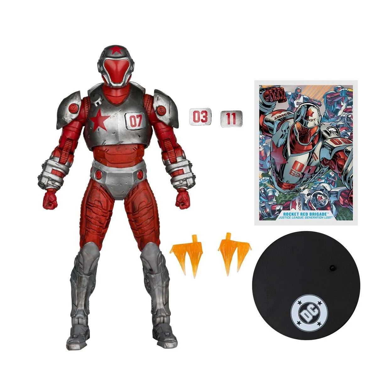 DC Multiverse Rocket Red Brigade (Justice League Generation Lost)