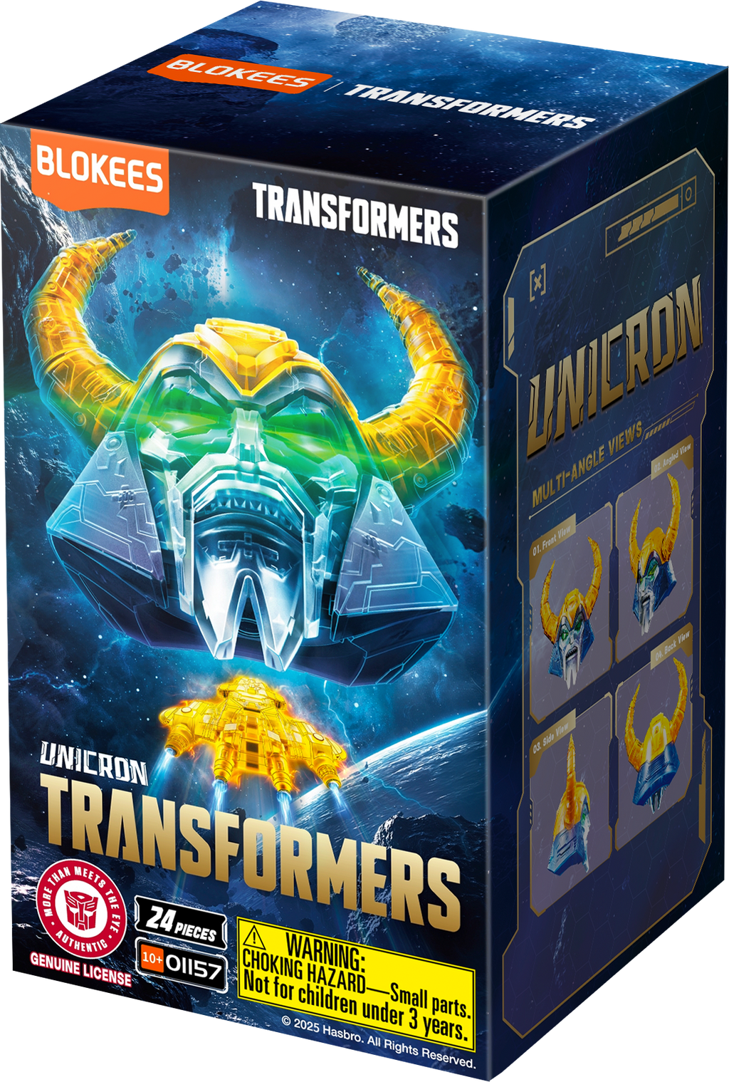 Blokees Transformers Unicron (Transparent Version)