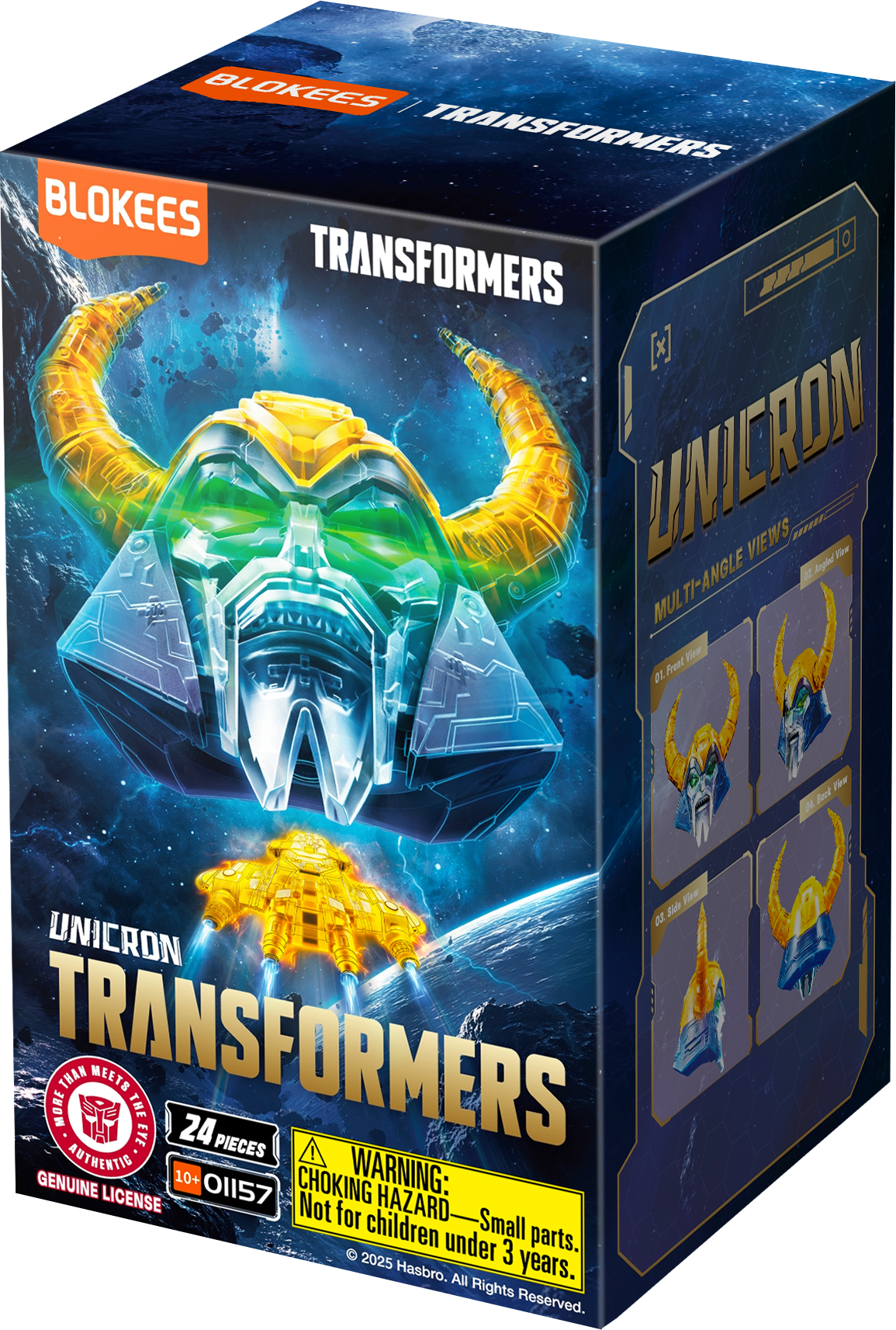 Blokees Transformers Unicron (Transparent Version)