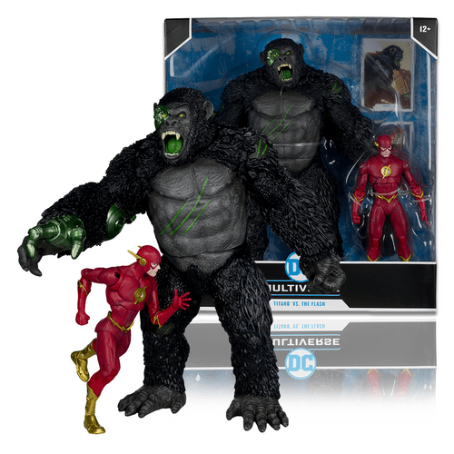 DC Multiverse The Flash vs Titano 2-Pack