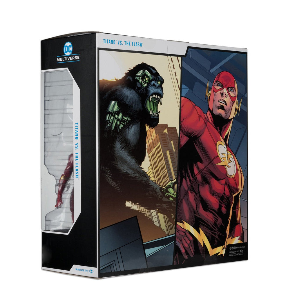 DC Multiverse The Flash vs Titano 2-Pack
