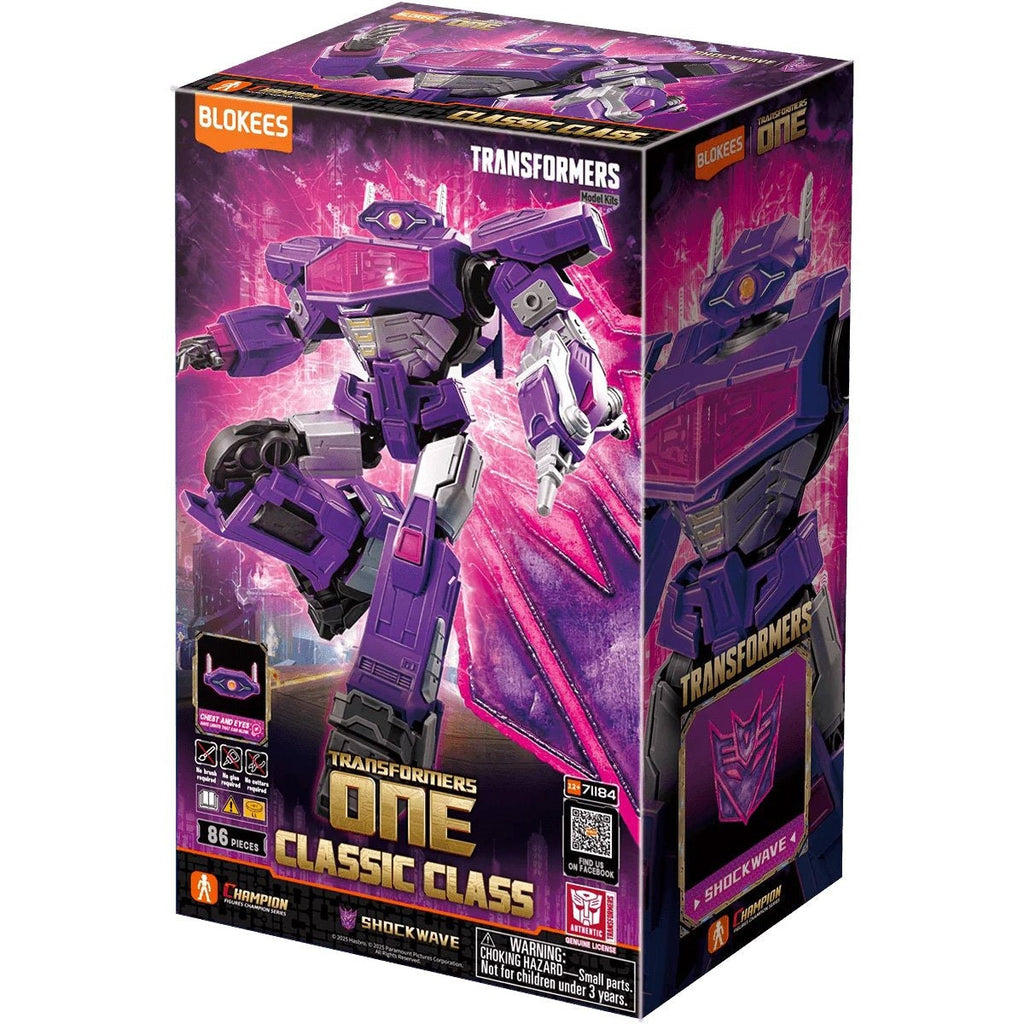 Blokees Transformers Classic Class 18 Shockwave (Transformers: One)