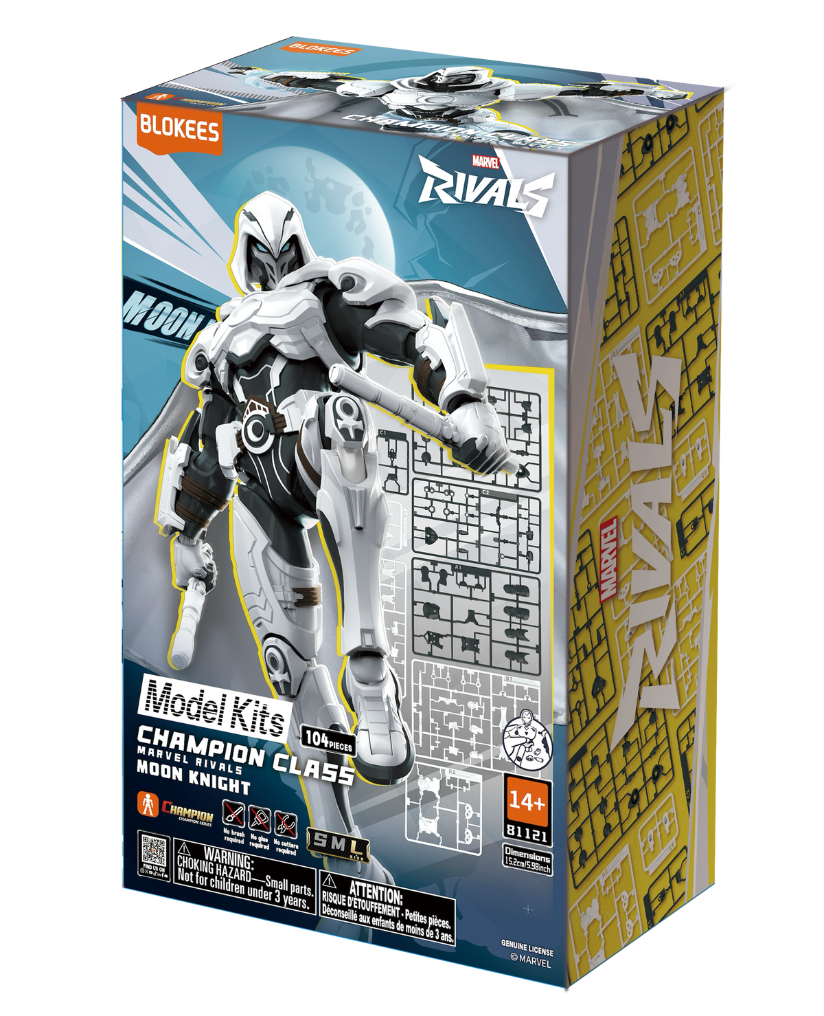 Blokees Champion Class Marvel Rivals CC10 Moon Knight