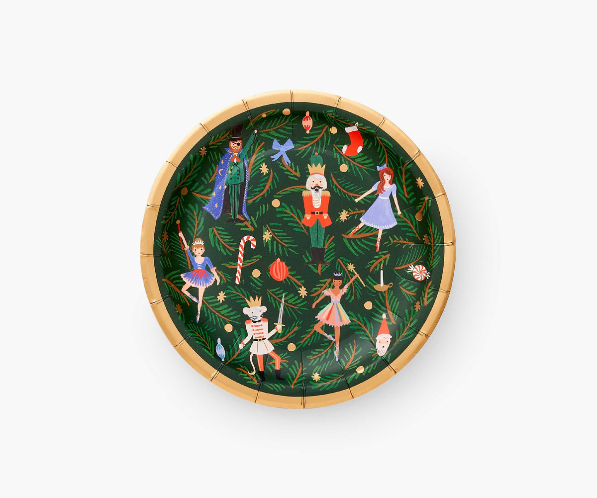 Small Paper Plates - Nutcracker
