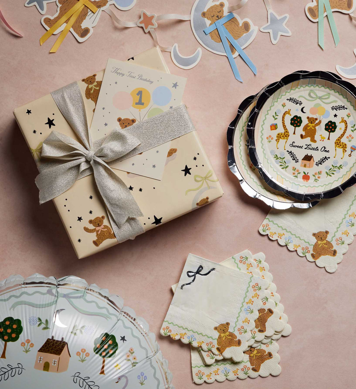 Small Paper Plates - Sweet Little One