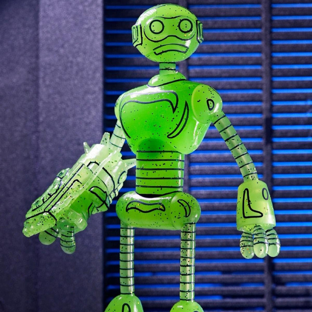 NECA Teenage Mutant Ninja Turtles Mirage Glow-In-The-Dark Transmat Fugitoid
