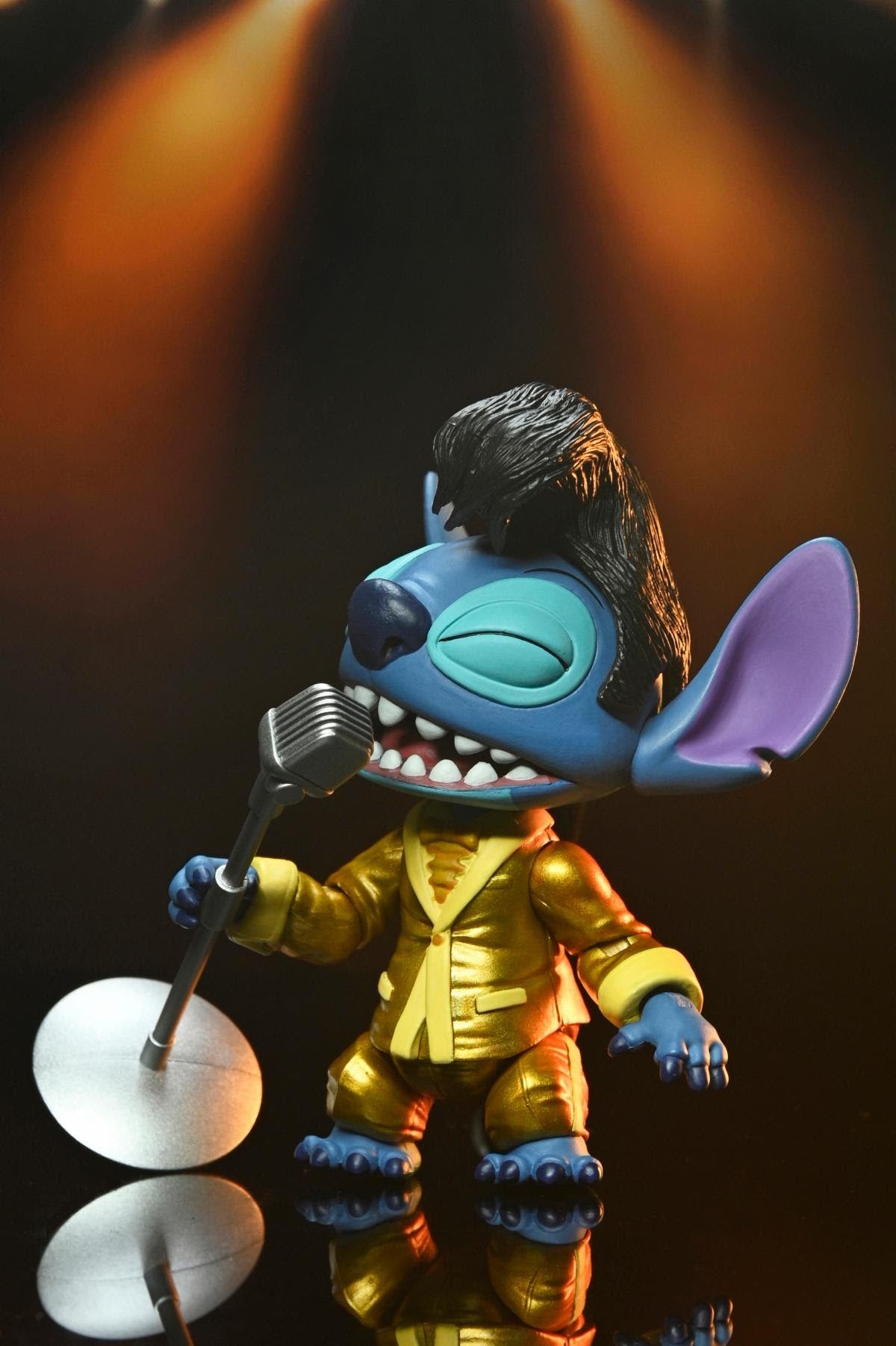 NECA Disney: Lilo & Stitch Ultimate Gold Suit Elvis Stitch