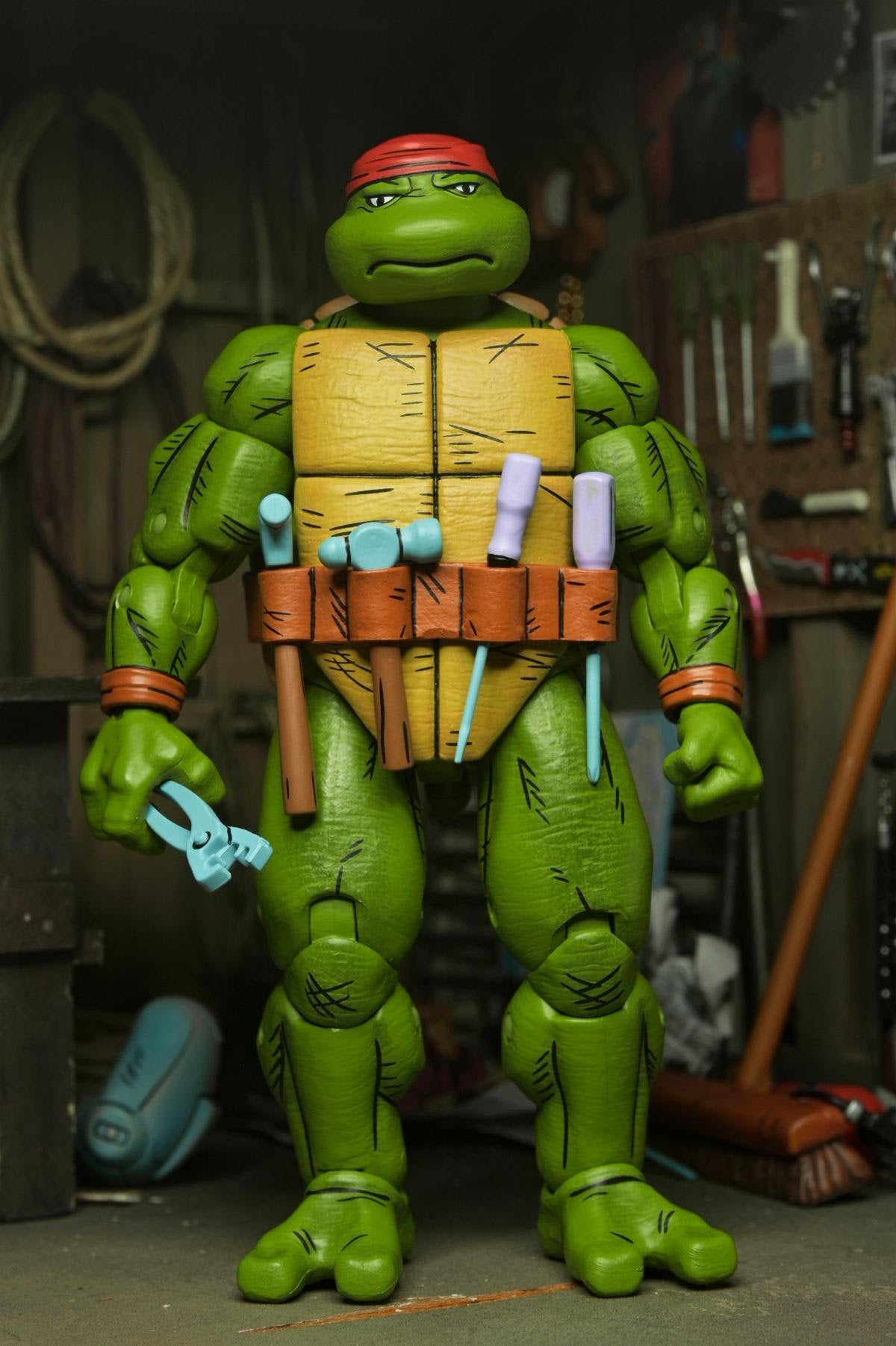 NECA Teenage Mutant Ninja Turtles Mirage Ultimate Handyman Donatello