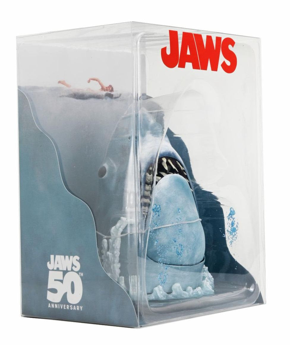 NECA Jaws 50th Anniversary Poster Series Display Piece