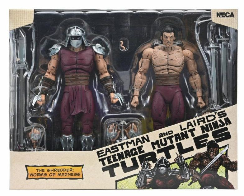 NECA Teenage Mutant Ninja Turtles Mirage Worms of Madness Shredder