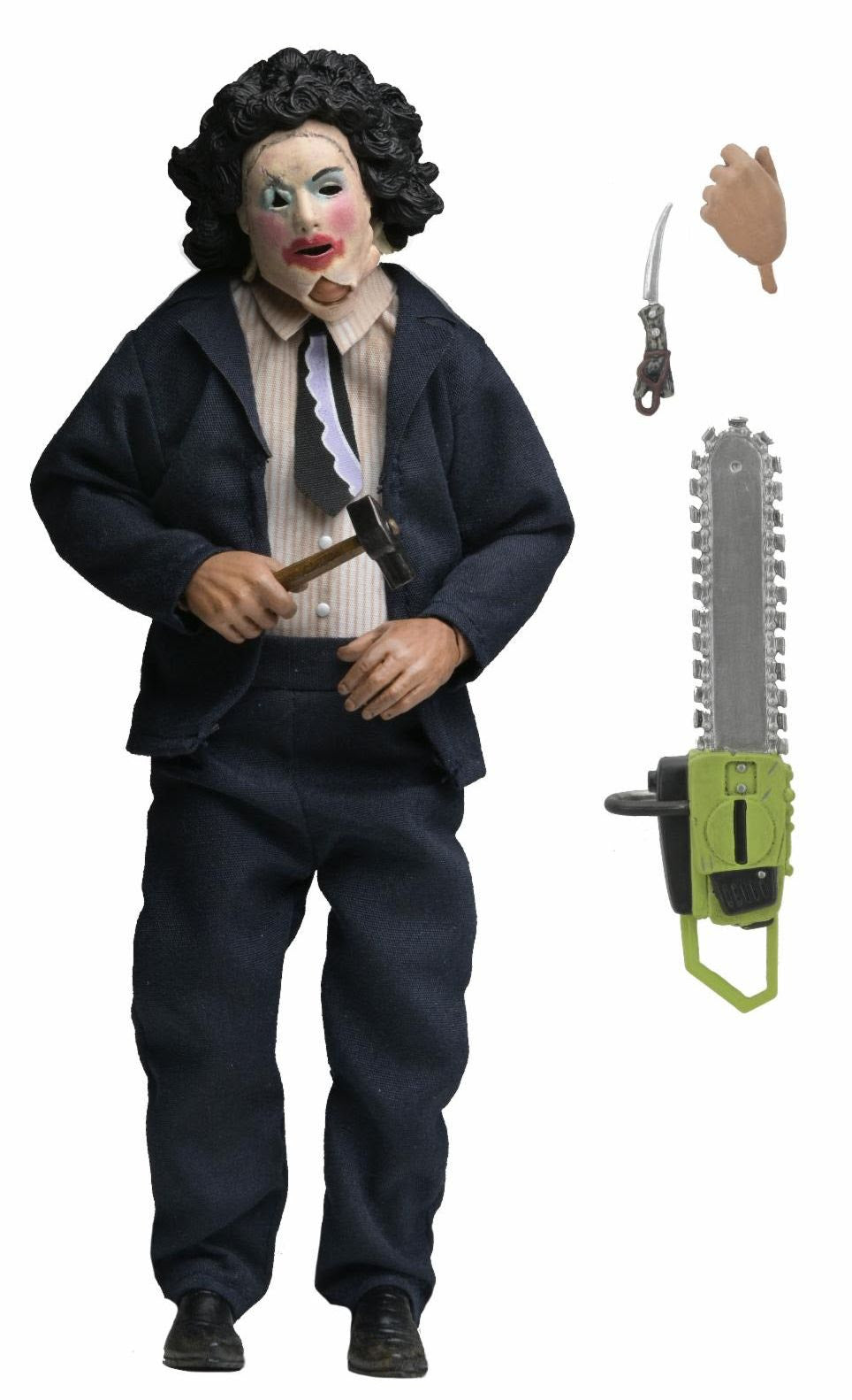 NECA Texas Chainsaw Massacre Leatherface with Pretty Woman Mask (8" Clothed Scale)