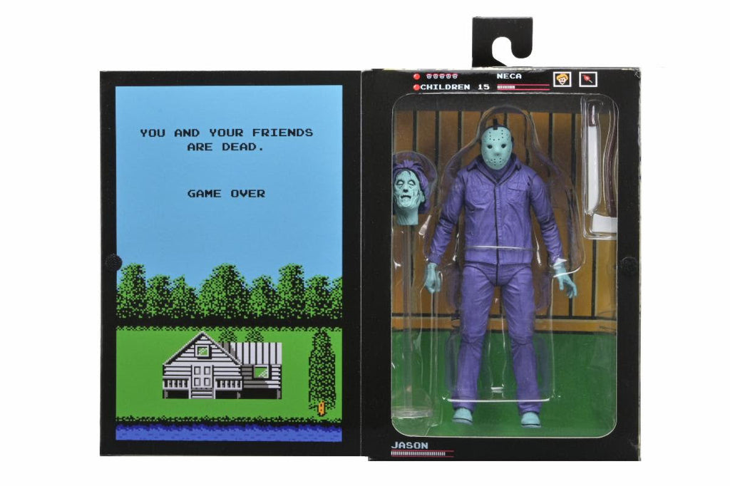 NECA Friday the 13th Jason (Classic Video Game Appearance w/ Theme Music)