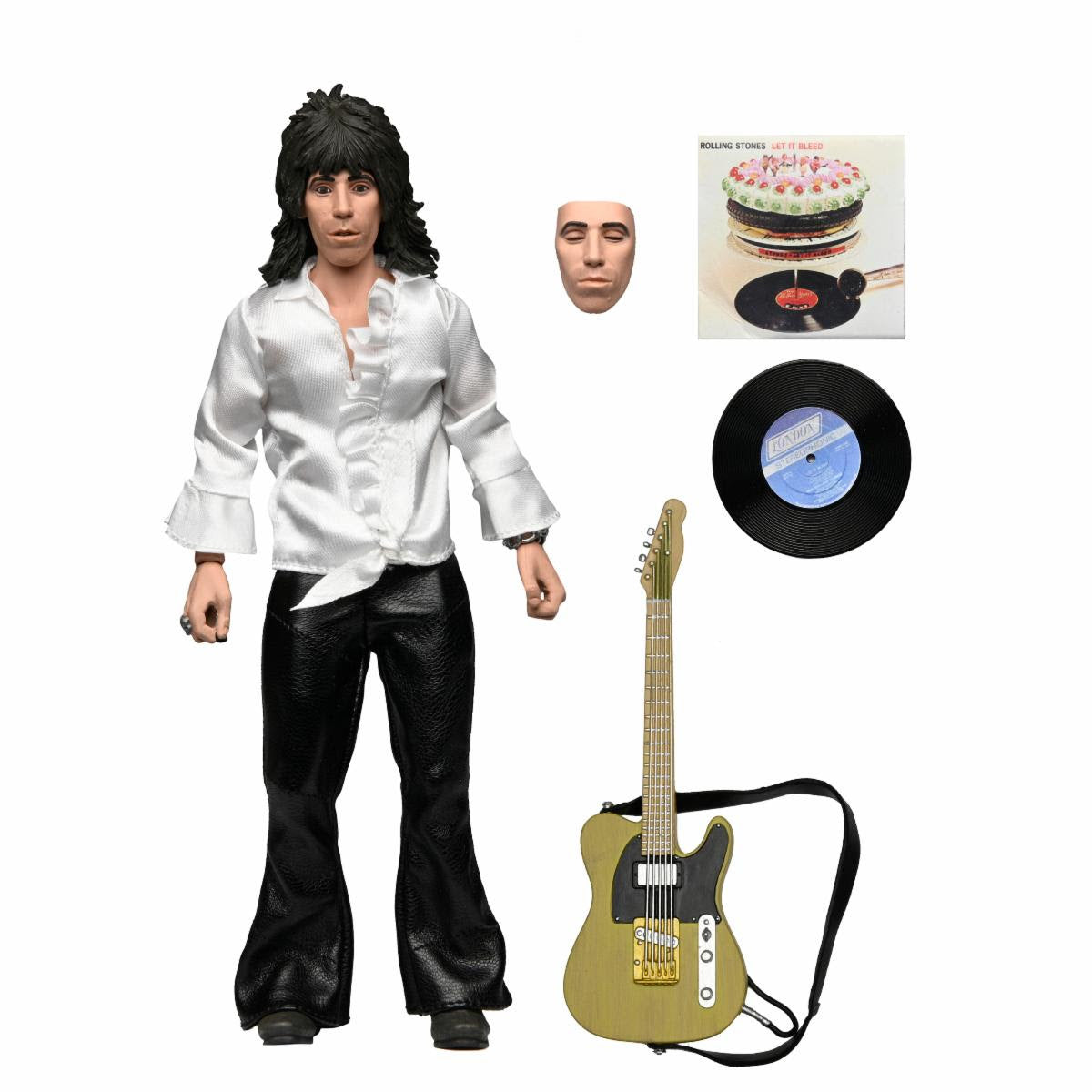 NECA The Rolling Stones 1975 Keith Richards (8” Clothed Scale)