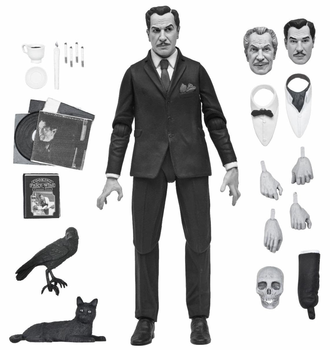 NECA Ultimate Vincent Price (Black & White)