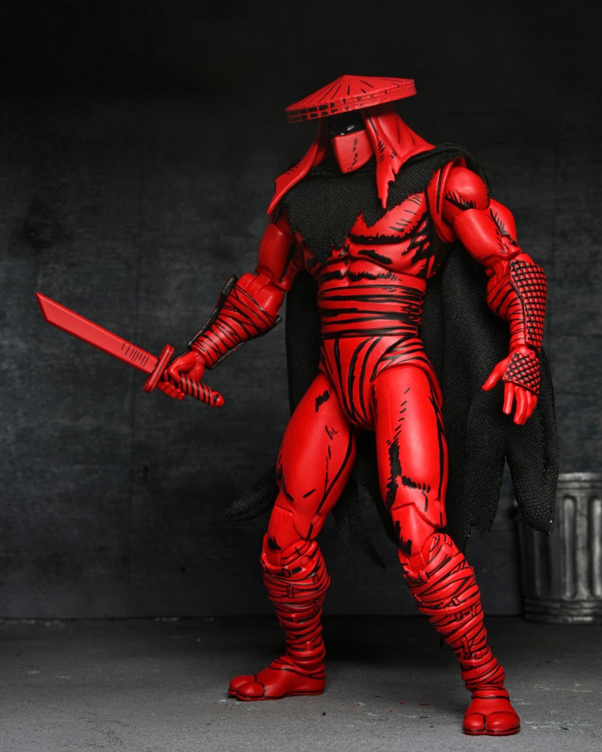NECA Teenage Mutant Ninja Turtles Mirage Red and Black Foot Assassin