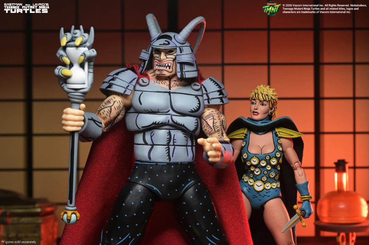 NECA Teenage Mutant Ninja Turtles Savanti Romero Warlord (Mirage Comics)