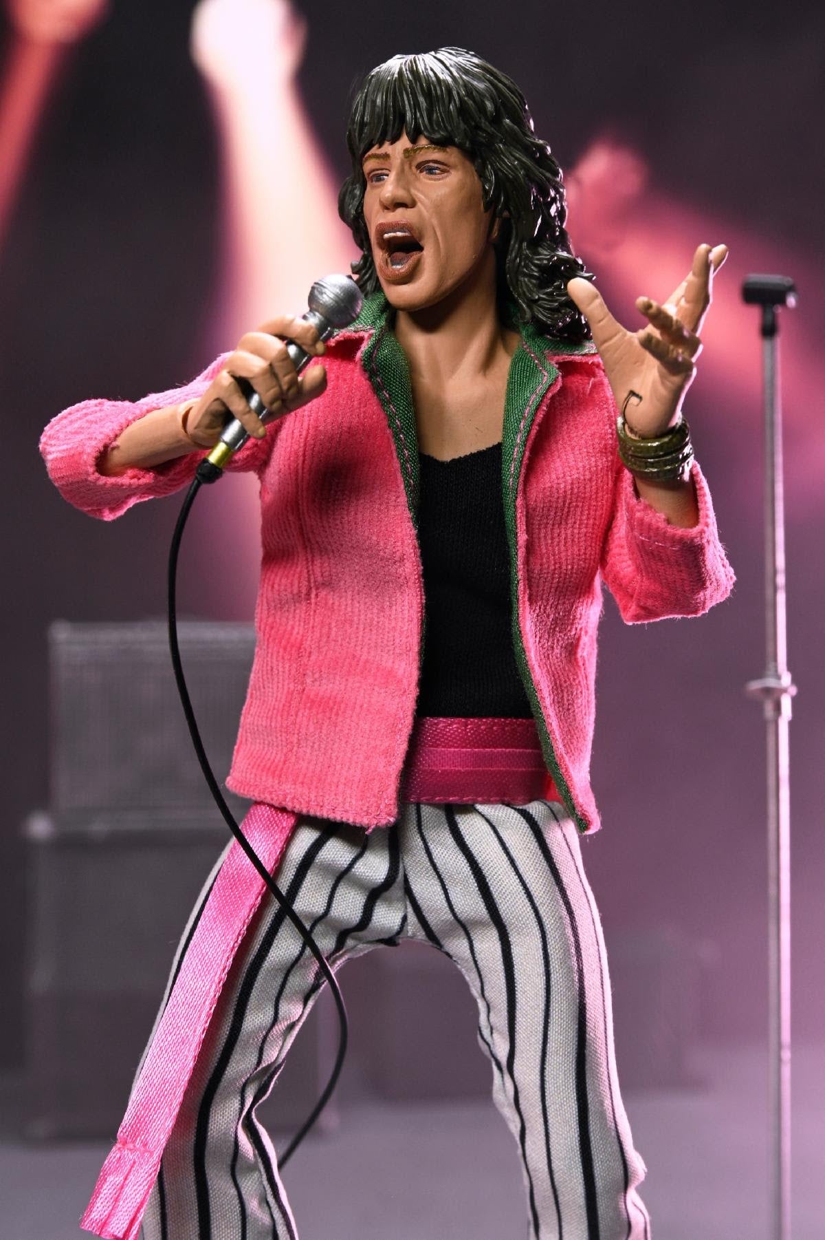 NECA The Rolling Stones 1975 Mick Jagger (8” Clothed Scale)