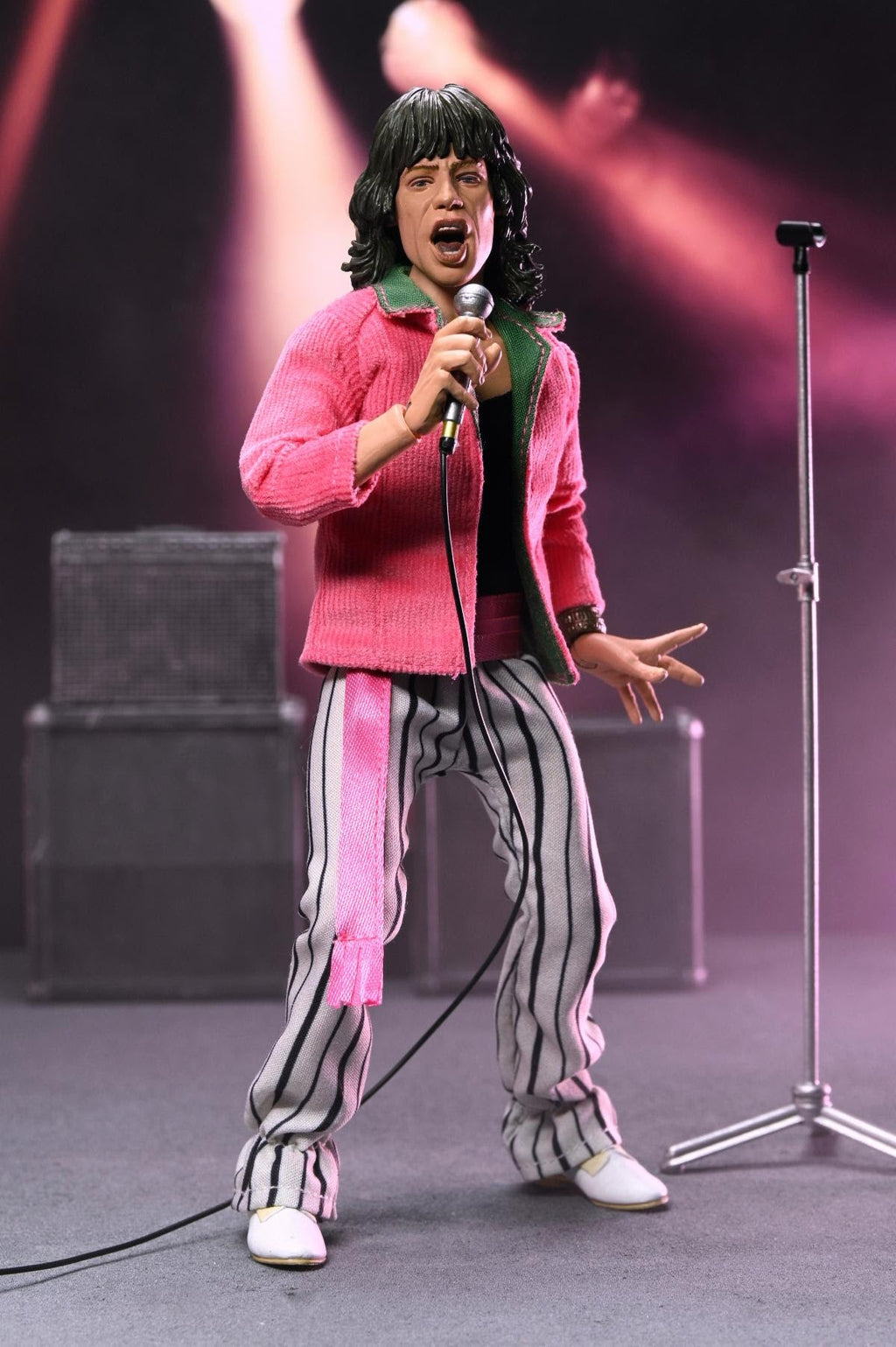 NECA The Rolling Stones 1975 Mick Jagger (8” Clothed Scale)