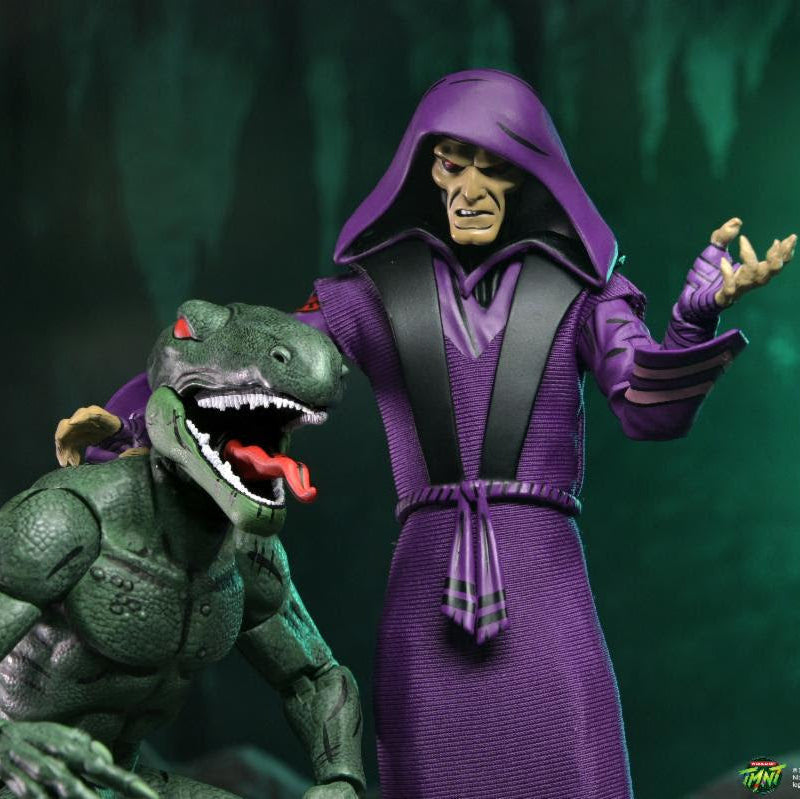 NECA Teenage Mutant Ninja Turtles Daimyo Orkai & Raptor 2-Pack (Mirage Comics)