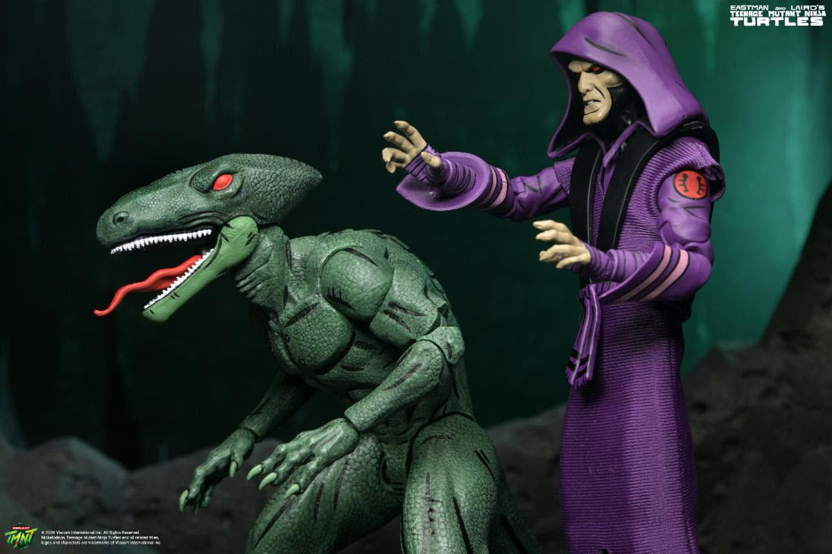 NECA Teenage Mutant Ninja Turtles Daimyo Orkai & Raptor 2-Pack (Mirage Comics)