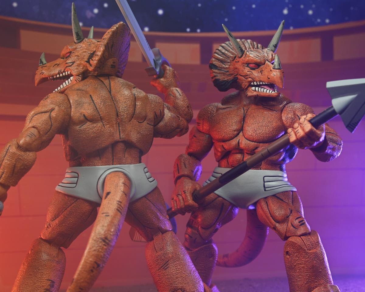 NECA Teenage Mutant Ninja Turtles Mirage Triceraton Gladiator