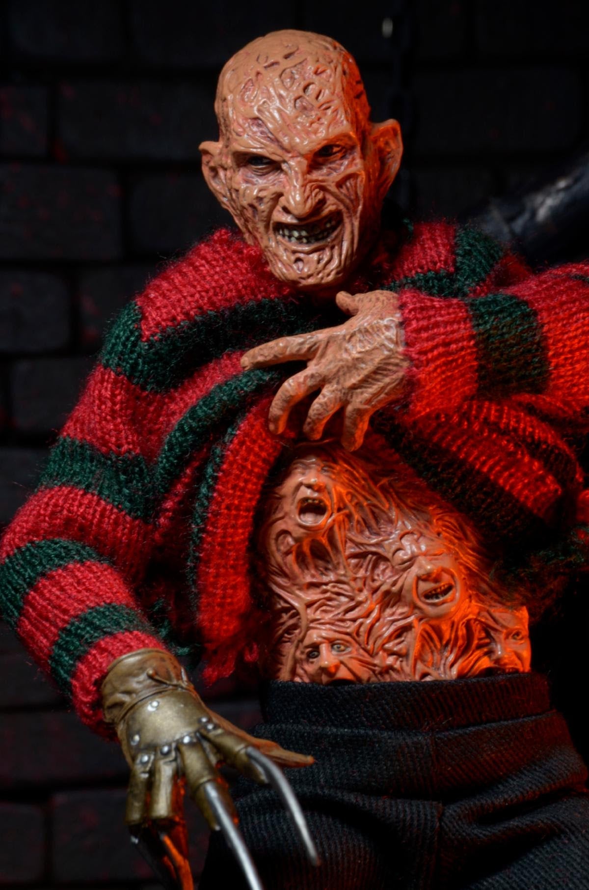 NECA Nightmare on Elmstreet Dream Warriors Freddy (8" Clothed Scale)