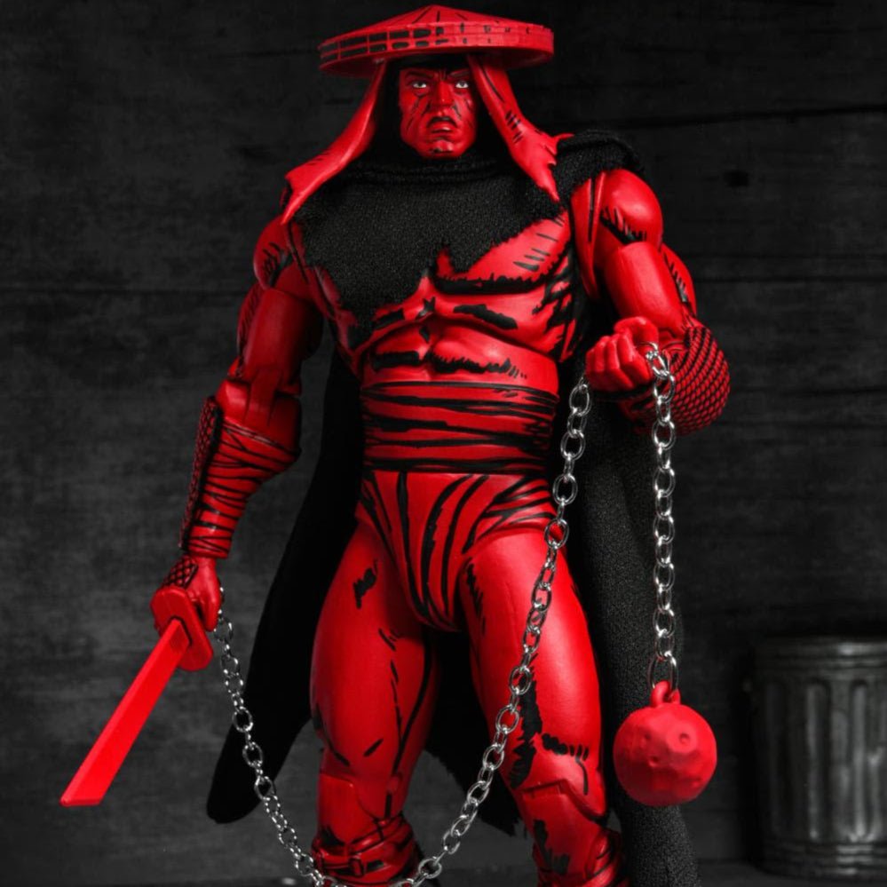 NECA Teenage Mutant Ninja Turtles Mirage Red and Black Foot Assassin