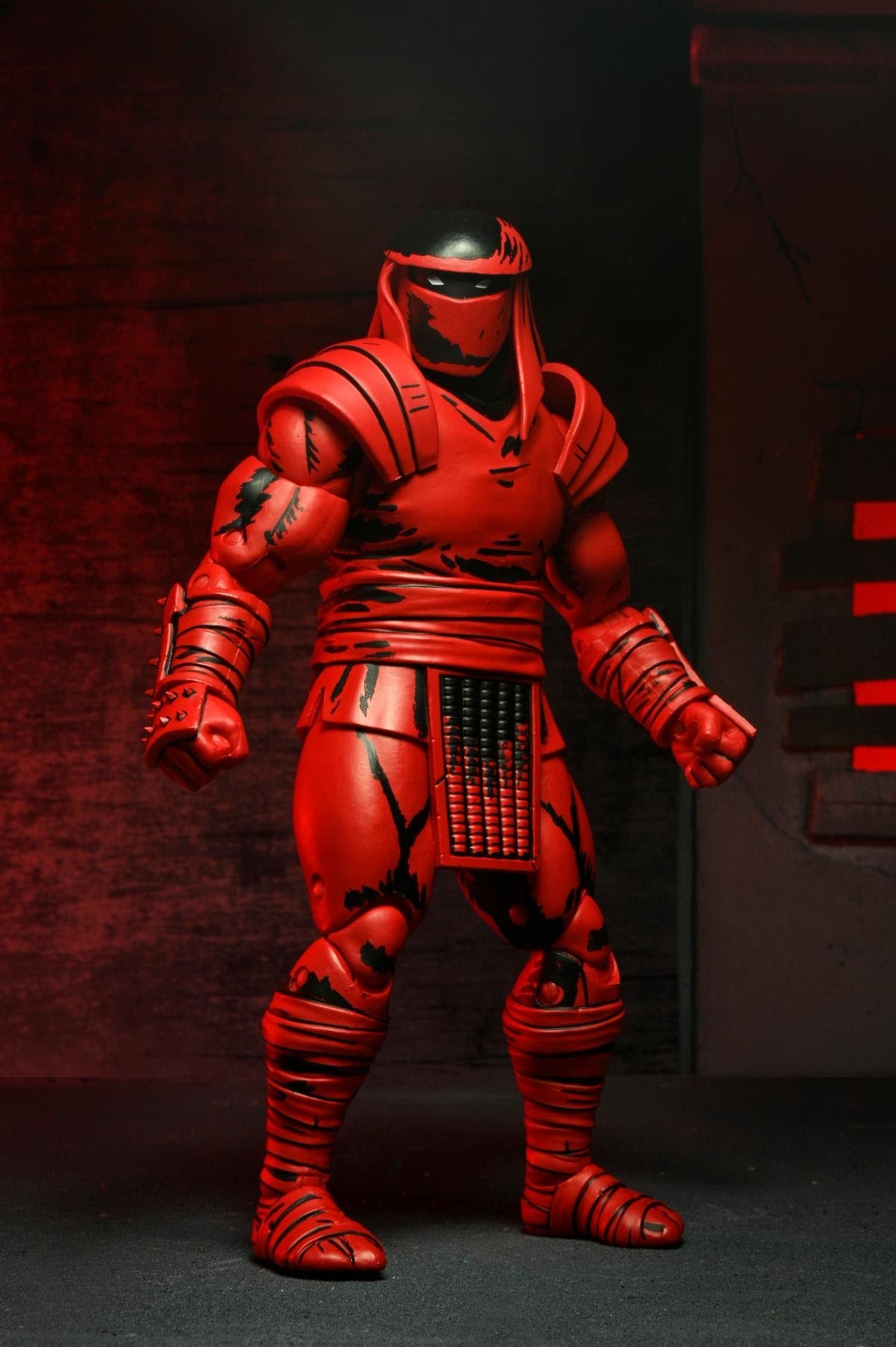 NECA Teenage Mutant Ninja Turtles Mirage Red and Black Foot Enforcer