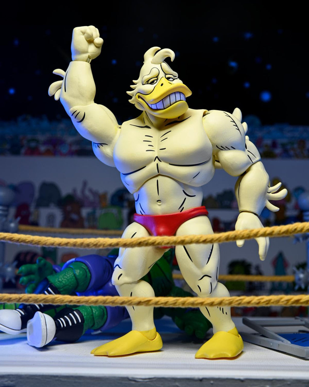 NECA Teenage Mutant Ninja Turtles Stump Wrestling Deluxe Ace Duck (Archie Comics)